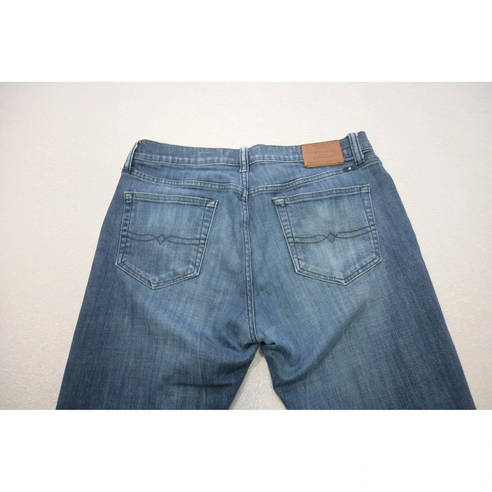 Lucky Brand 121 Slim Jeans Mens‎ 34x30 Blue Medium Wash Stretch Denim Excellent